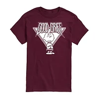 Mens Short Sleeve Peanuts Graphic T-Shirt