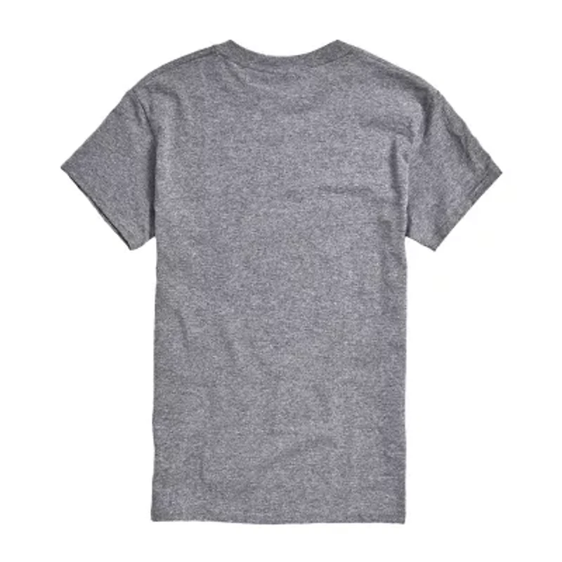 Mens Short Sleeve Snoopy Graphic T-Shirt