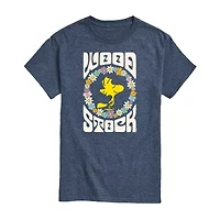 Mens Short Sleeve Woodstock Graphic T-Shirt