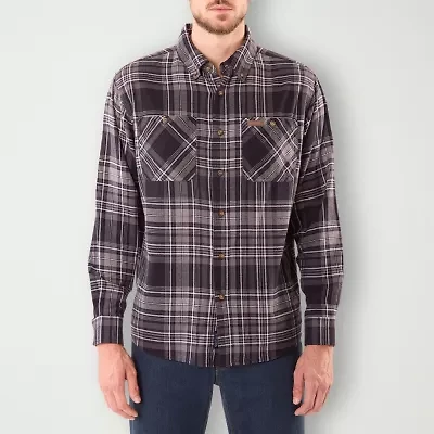 Smiths Workwear Mens Long Sleeve Regular Fit Flannel Shirt