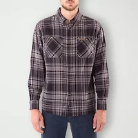 Smiths Workwear Mens Long Sleeve Regular Fit Flannel Shirt