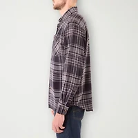 Smiths Workwear Mens Long Sleeve Regular Fit Flannel Shirt