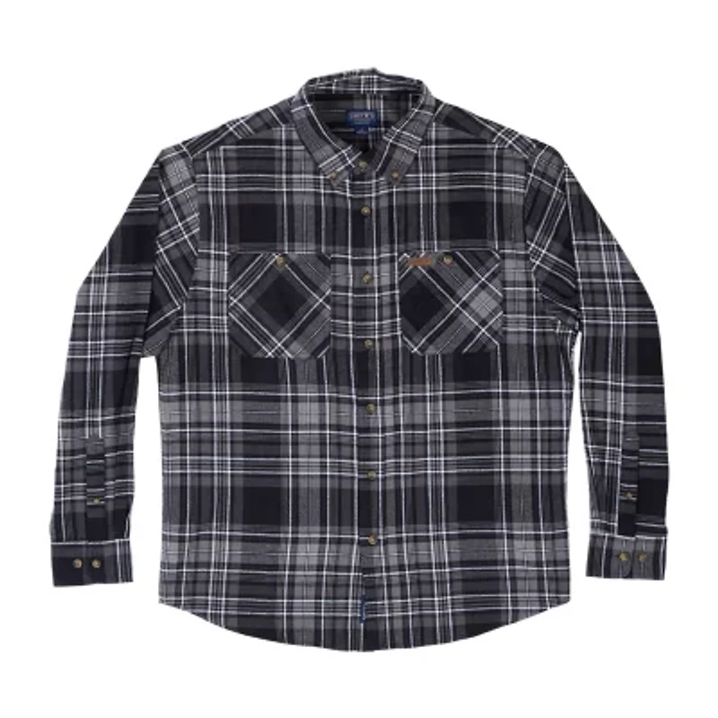 Smiths Workwear Mens Long Sleeve Regular Fit Flannel Shirt