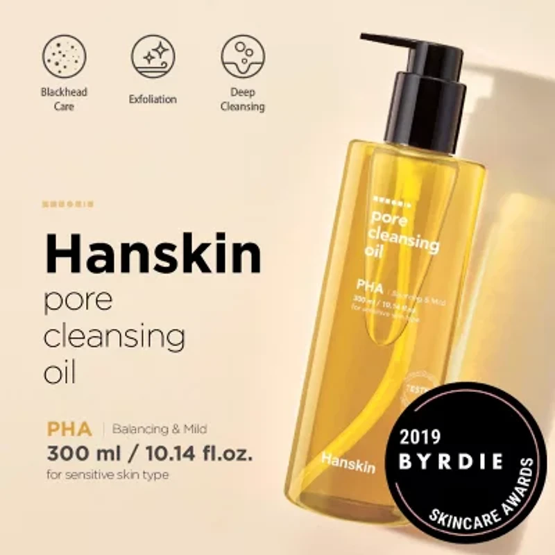 Hanskin Pore Cleansing Oil Pha Cleanser