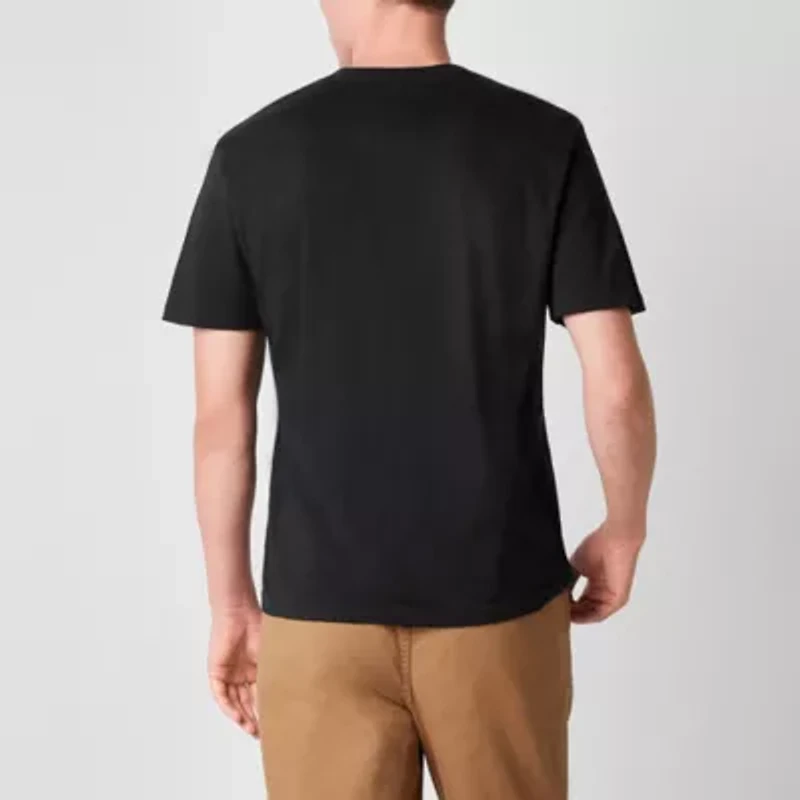 Arizona Mens V Neck Short Sleeve T-Shirt