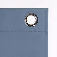Sun Zero Oslo Grommet Top Energy Saving 100% Blackout Single Curtain Panel