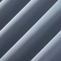 Sun Zero Oslo Rod Pocket Energy Saving 100% Blackout Single Curtain Panel