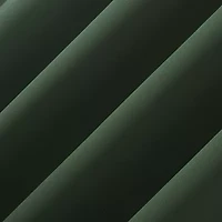 Sun Zero Oslo Rod Pocket Energy Saving 100% Blackout Single Curtain Panel