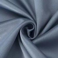 Sun Zero Oslo Rod Pocket Energy Saving 100% Blackout Single Curtain Panel