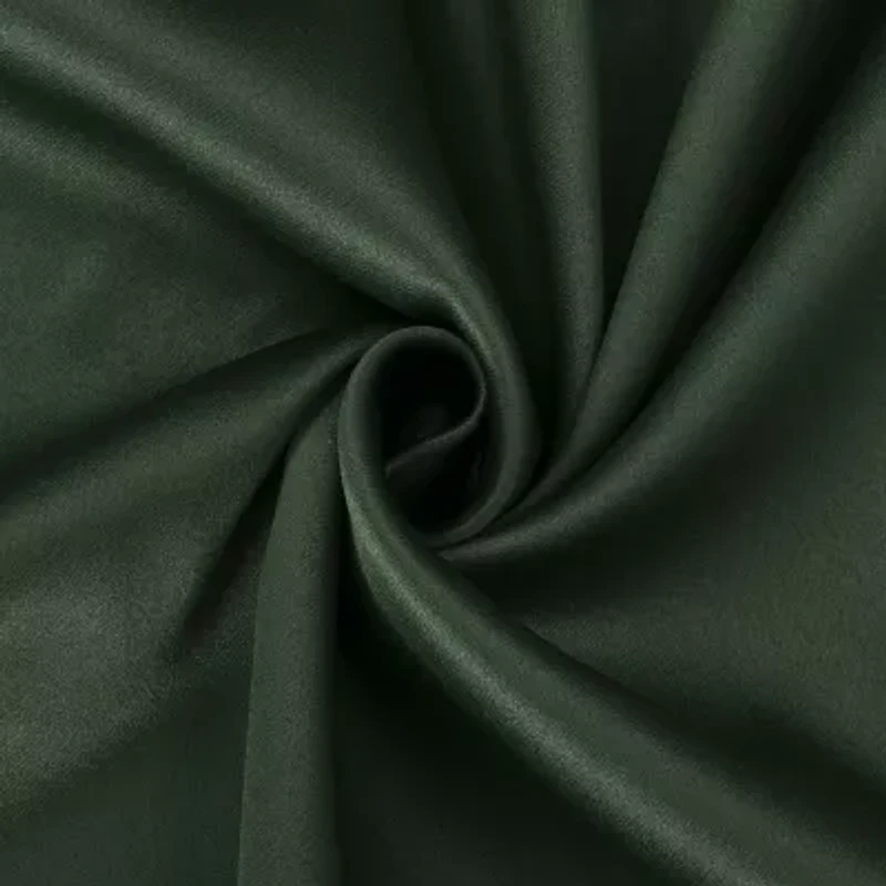 Sun Zero Oslo Rod Pocket Energy Saving 100% Blackout Single Curtain Panel