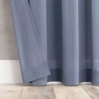 Archaeo Coralie Rod Pocket Sheer Single Curtain Panel