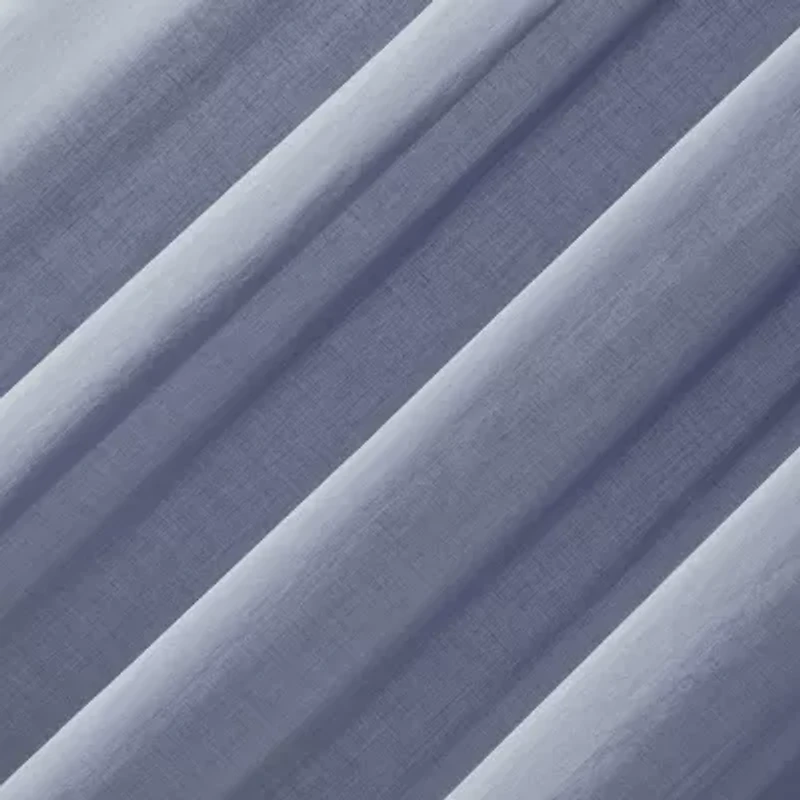 Archaeo Coralie Rod Pocket Sheer Single Curtain Panel