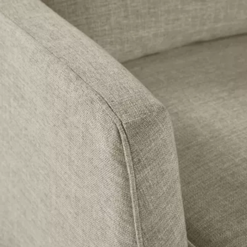 Martha Stewart London Swivel Upholstered Armchair