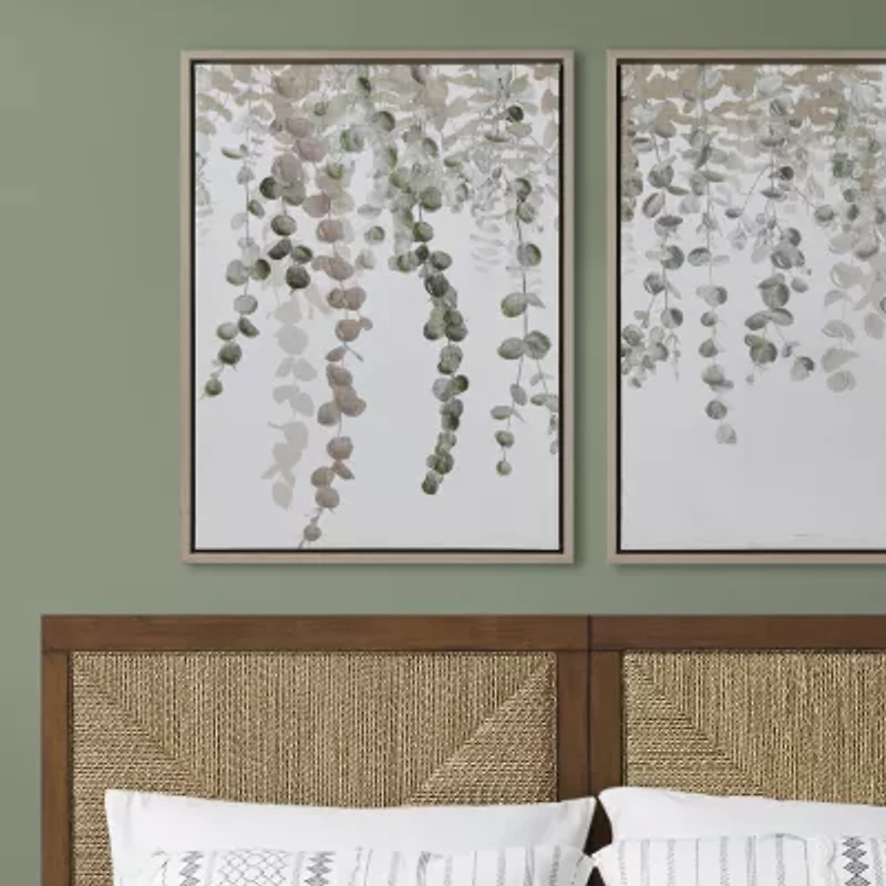 INK+IVY Botanical Waterfall 2-pc. Wall Art Set