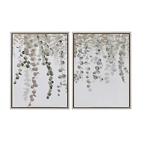 INK+IVY Botanical Waterfall 2-pc. Wall Art Set
