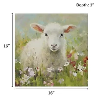 Madison Park 16 X 16 Sunshine Animals Canvas Art