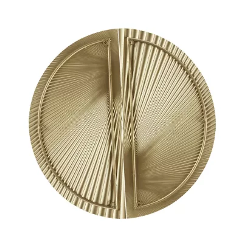 Madison Park 27.5 Radiant Half-Moon 2-pc. Wall Art Set