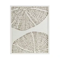 Madison Park 31.25 Solana Coastal Rice Shadow Box Art