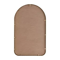 Madison Park 25.75 Adaline Arched Metal Floral Wall Mount Wall Mirror