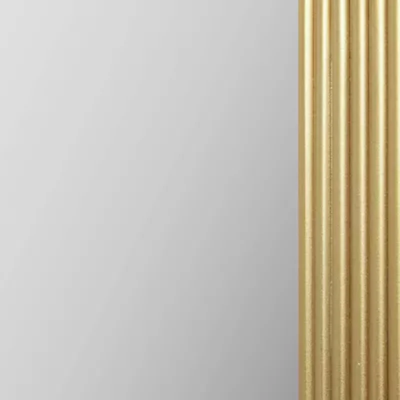 Madison Park 35 Aurelia Rect Fluted Wall Mount Square Wall Mirror