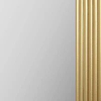 Madison Park 35 Aurelia Rect Fluted Wall Mount Square Wall Mirror