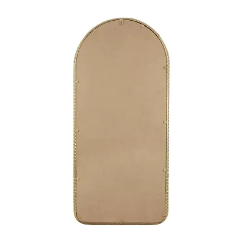 Madison Park 45 Mia Gold Metal Arch Wall Mount Wall Mirror
