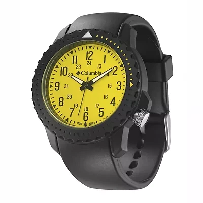 Columbia® Urbaneer III Mens Yellow Dial Lifestyle Watch