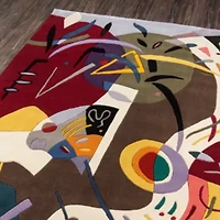 Momeni New Wave 61 Hand Tufted Indoor Rectangular Accent Rug