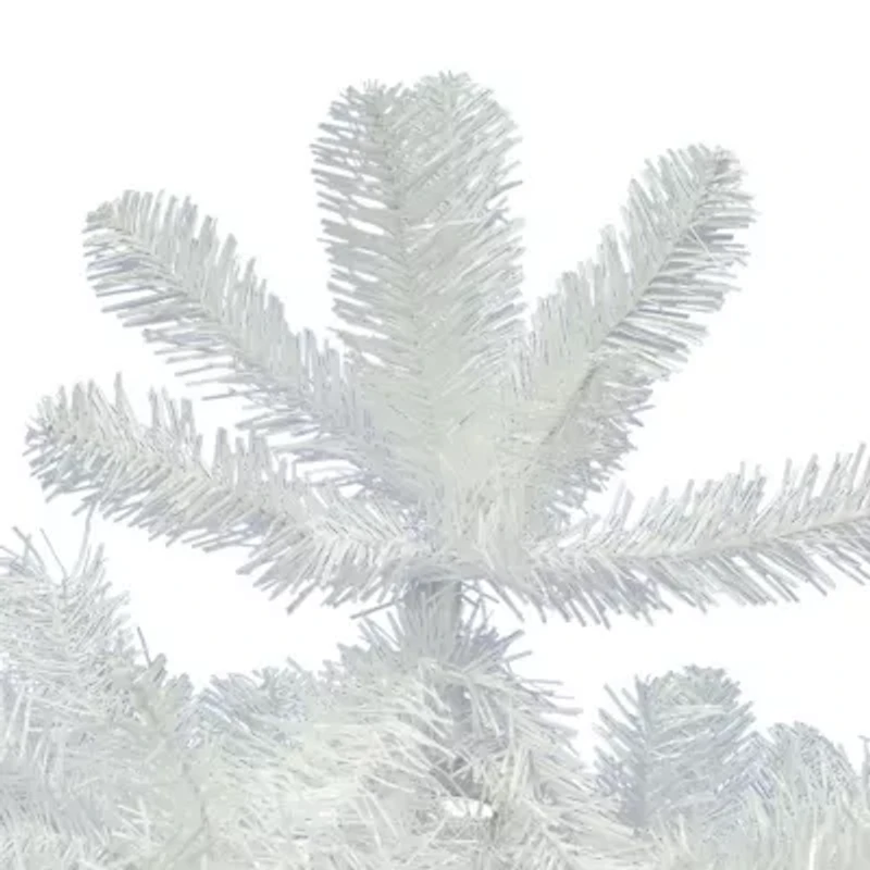 4.5' Unlit White Artificial Christmas Tree