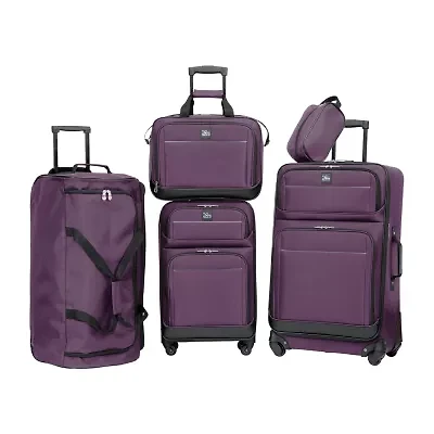 Skyway Seville 5-pc. Softside Lightweight Luggage Set