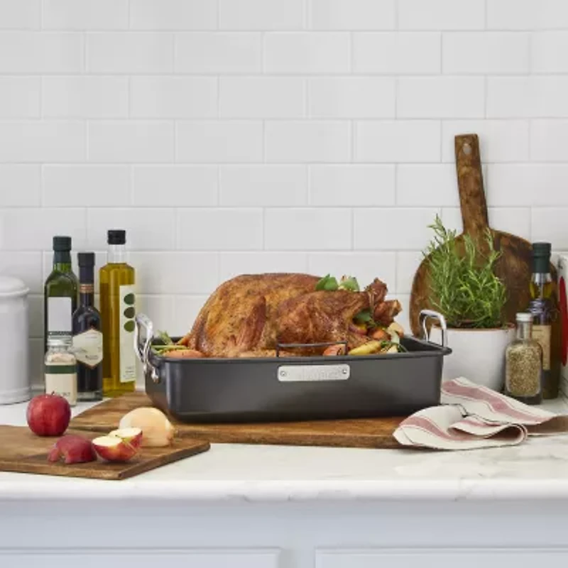 Cuisinart® Ovenware 17x13" Nonstick Roaster with Rack