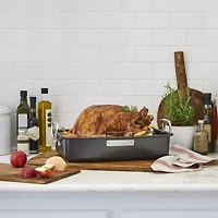 Cuisinart® Ovenware 17x13" Nonstick Roaster with Rack