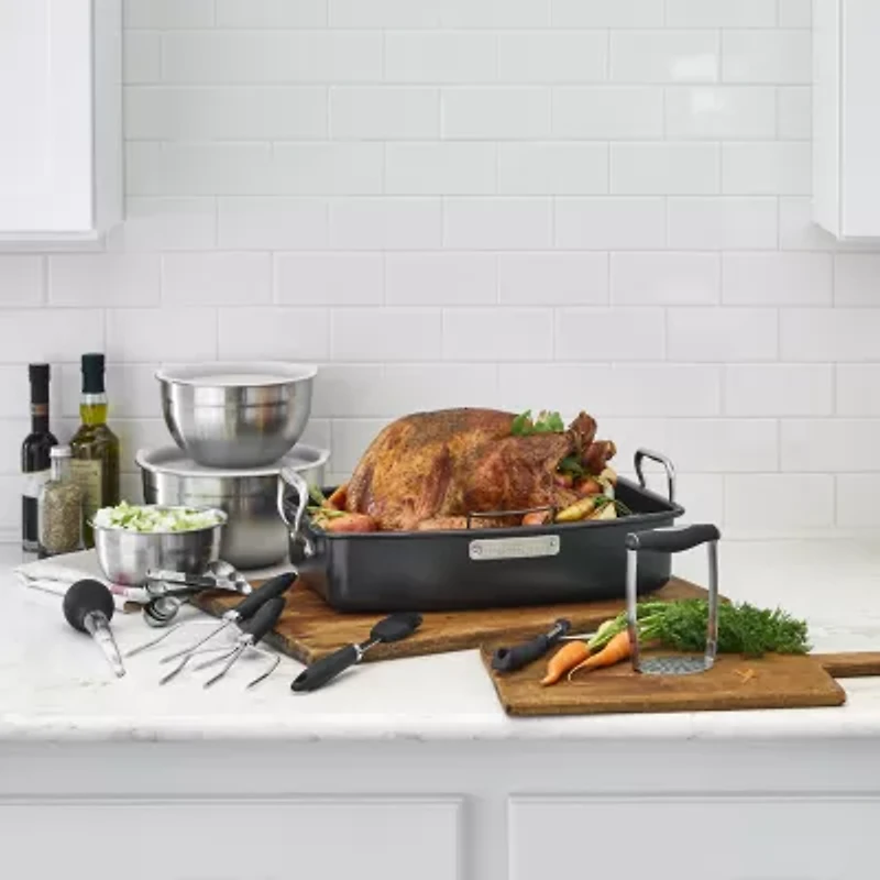 Cuisinart® Ovenware 17x13" Nonstick Roaster with Rack