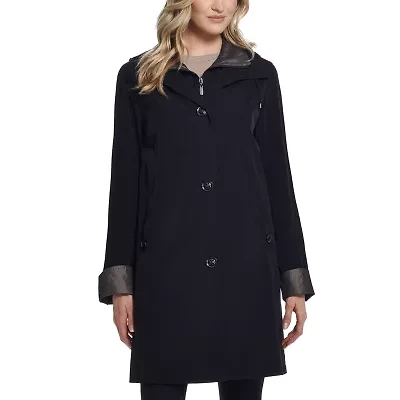 Gallery Womens Water Resistant Midweight Raincoat