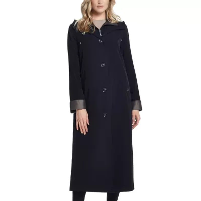 Gallery Womens Water Resistant Midweight Raincoat