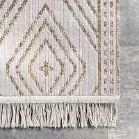 Nuloom Miriam Striped Indoor Outdoor Rectangular Area Rug