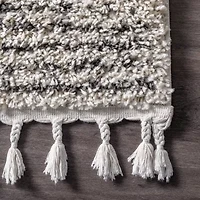 Nuloom Sqbria Striped Indoor Square Area Rug