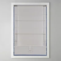 Madison Park Leighton Energy Saving Cordless Room Darkening Roman Shade