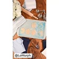 Cooks Striped Dual Purpose 4-Pc. Kitchen Towel Set