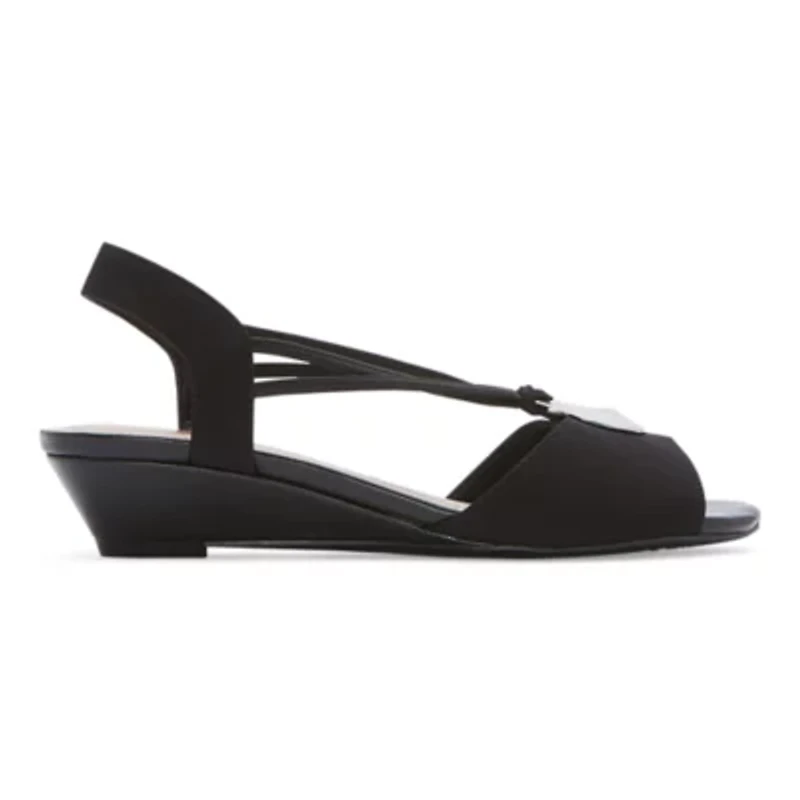 east 5th Womens Ravena Wedge Sandals
