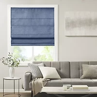 Madison Park Leighton Energy Saving Cordless Room Darkening Roman Shade