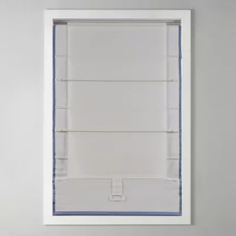 Madison Park Leighton Energy Saving Cordless Room Darkening Roman Shade