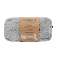 Bearpaw Super Plush Gift Set Womens 3-pc. Crew Socks