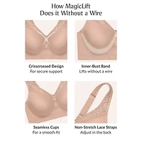 Glamorise MagicLift Seamless Bra- 1007