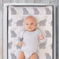 The Peanutshell Celestial Elephant 3-pc. Changing Pad Cover