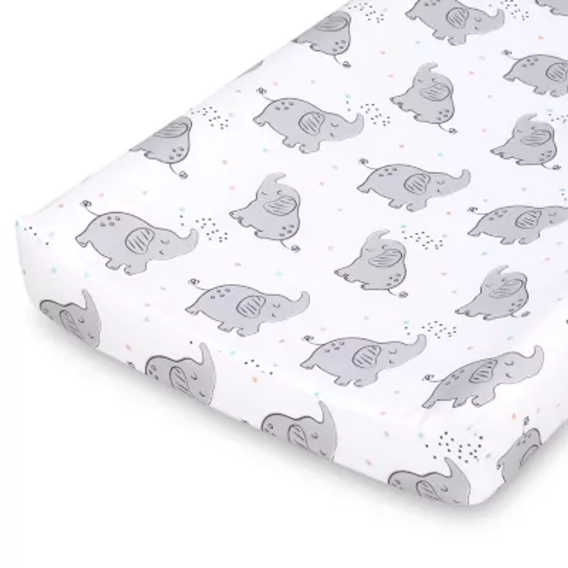 The Peanutshell Celestial Elephant 3-pc. Changing Pad Cover