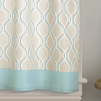 CHF Morocco 2-pc. Rod Pocket Window Tier