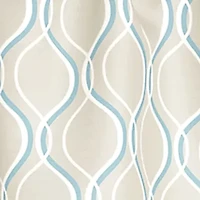 CHF Morocco Rod Pocket Scallop Valance