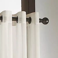 CHF Soho Voile Grommet Top Sheer Single Curtain Panel