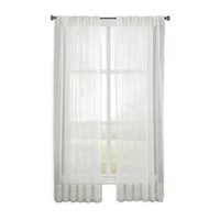 CHF Soho Pinch Pleat Sheer Single Curtain Panel